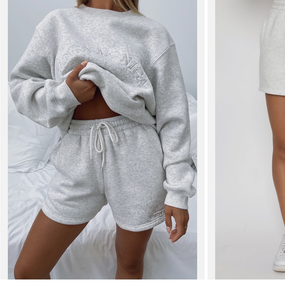 White fox Along For The Ride Lounge Shorts